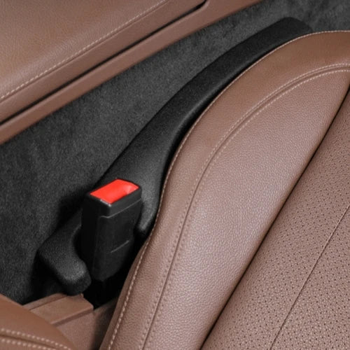 Car Seat Gap Filler Black PU Leather Interior Kits Easy Installation Leak-proof Plug Armrest Box Anti-drop Storage