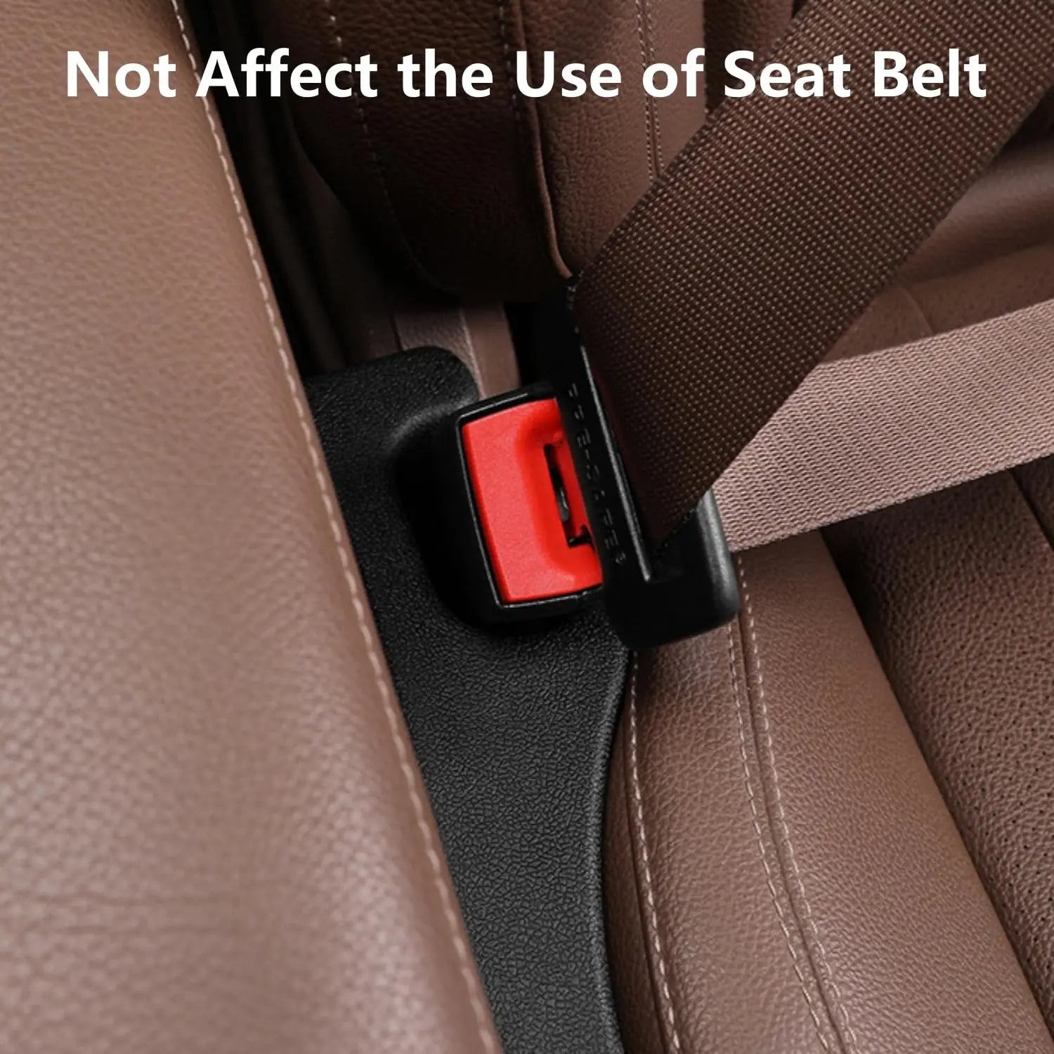 Car Seat Gap Filler Black PU Leather Interior Kits Easy Installation Leak-proof Plug Armrest Box Anti-drop Storage